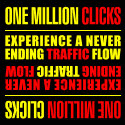 Get Traffic to Your Sites - Join One Million Clicks